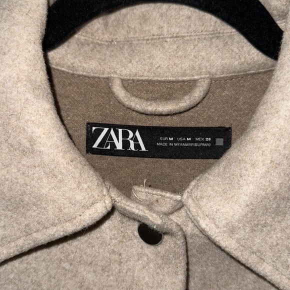 Zara wool button down - Picture 2 of 4